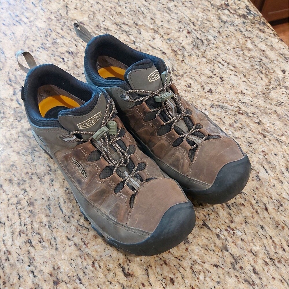 Keen 1018597 Targhee III WP Leather Hiking Trail Ankle Boot Mens 13 WIDE Brown